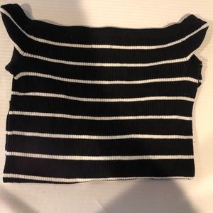 Off the shoulder sweater